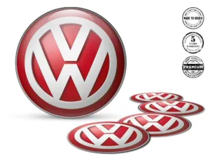 VW Individuelle Dome Dekoration Premium Felgenlogos